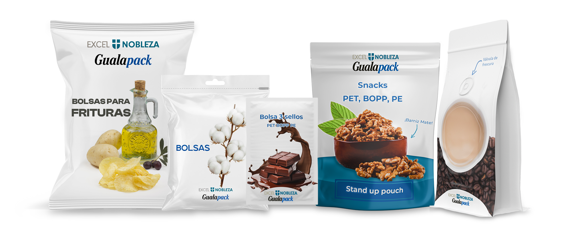 Bolsas preformadas Banner